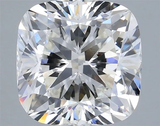 3.15ct Cushion modified Lab Grown Diamond (Colour H, Clarity VVS2, IGI Certified)