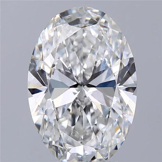 3.16ct Oval Lab Grown Diamond (Colour E, Clarity VVS1, IGI Certified)