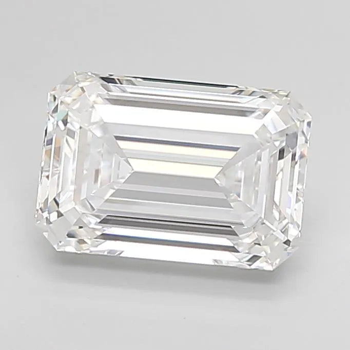 3.32ct Emerald Lab Grown Diamond (Colour D, Clarity VVS1, Cut EX, IGI Certified)