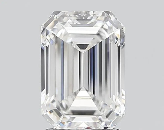 3.35ct Emerald Lab Grown Diamond (Colour E, Clarity VVS2, IGI Certified)
