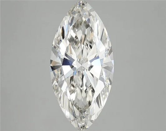 3.41ct Marquise Lab Grown Diamond (Colour G, Clarity VVS2, IGI Certified)