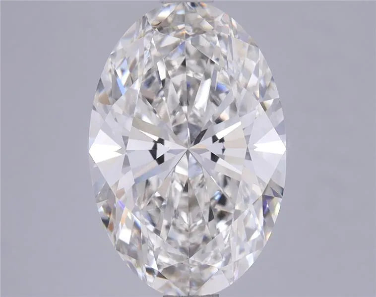 3.41ct Oval Lab Grown Diamond (Colour G, Clarity IF, IGI Certified)