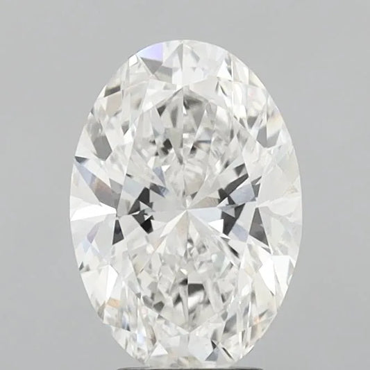 3.49ct Oval Lab Grown Diamond (Colour F, Clarity VS1, IGI Certified)