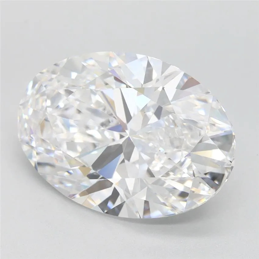 3.50ct Oval Lab Grown Diamond (Colour D, Clarity VVS1, IGI Certified)