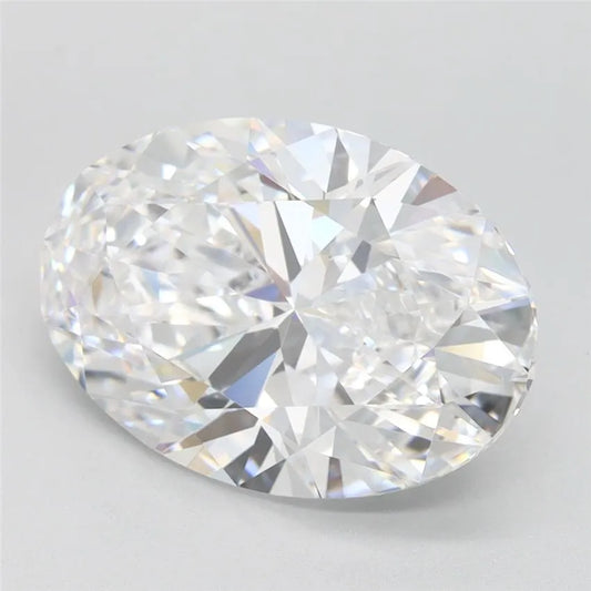 3.50ct Oval Lab Grown Diamond (Colour D, Clarity VVS1, IGI Certified)