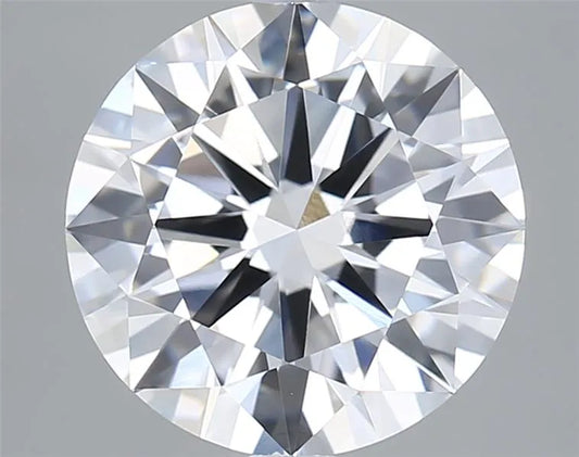 3.50ct Round Lab Grown Diamond (Colour D, Clarity VVS2, Cut VG, IGI Certified)