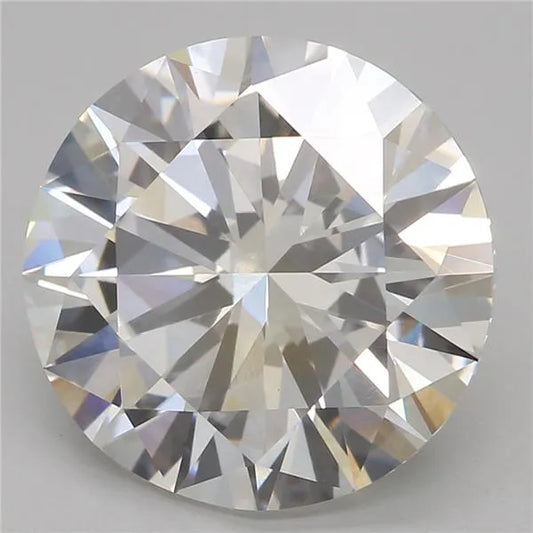3.50ct Round Lab Grown Diamond (Colour E, Clarity VVS2, Cut EX, IGI Certified)