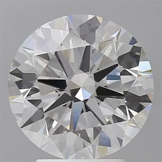 3.50ct Round Lab Grown Diamond (Colour F, Clarity VS1, Cut EX, IGI Certified)