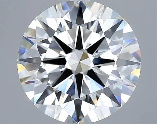 3.51ct Round Lab Grown Diamond (Colour G, Clarity VVS2, Cut ID, IGI Certified)