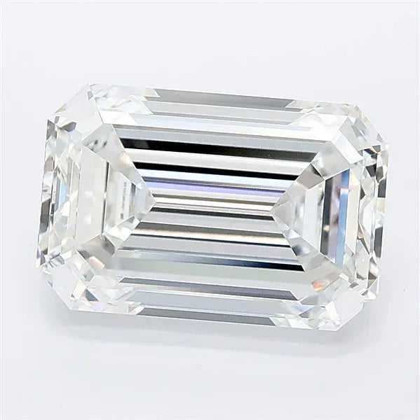 3.53ct Emerald Lab Grown Diamond (Colour E, Clarity VVS2, IGI Certified)