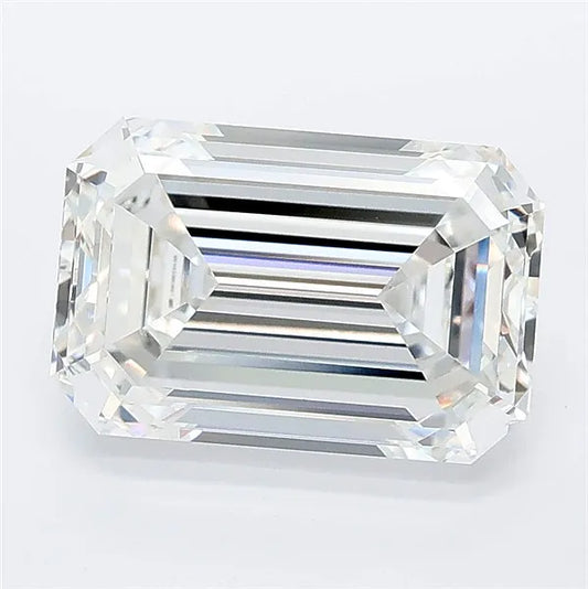 3.53ct Emerald Lab Grown Diamond (Colour E, Clarity VVS2, IGI Certified)