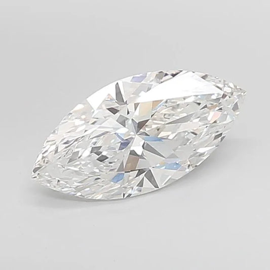 3.53ct Marquise Lab Grown Diamond (Colour E, Clarity VVS2, IGI Certified)