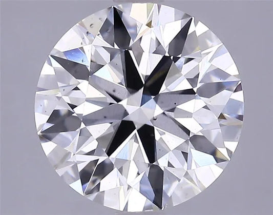 3.63ct Round Lab Grown Diamond (Colour G, Clarity VS2, Cut ID, IGI Certified)