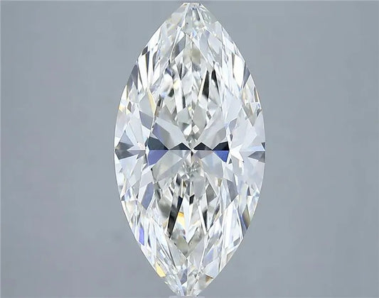 3.70ct Marquise Lab Grown Diamond (Colour G, Clarity VVS2, IGI Certified)