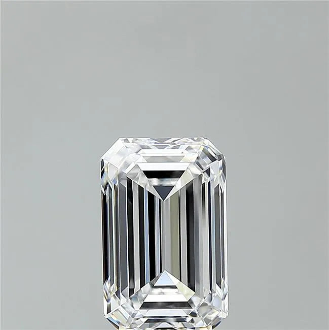 3.71ct Emerald Lab Grown Diamond (Colour D, Clarity VVS1, IGI Certified)
