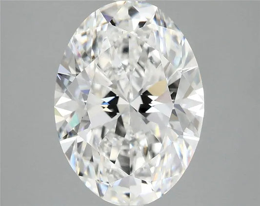 3.76ct Oval Lab Grown Diamond (Colour E, Clarity VVS2, IGI Certified)