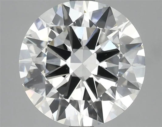 3.76ct Round Lab Grown Diamond (Colour F, Clarity VVS2, Cut EX, IGI Certified)