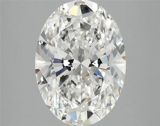 3.78ct Oval Lab Grown Diamond (Colour F, Clarity VS1, IGI Certified)