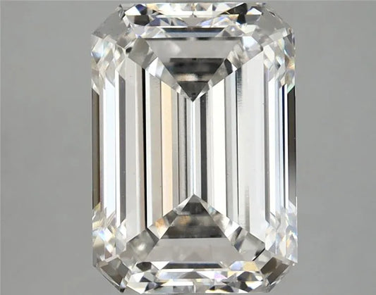 3.81ct Emerald Lab Grown Diamond (Colour F, Clarity VS1, IGI Certified)
