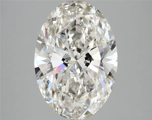 3.84ct Oval Lab Grown Diamond (Colour H, Clarity VVS2, IGI Certified)