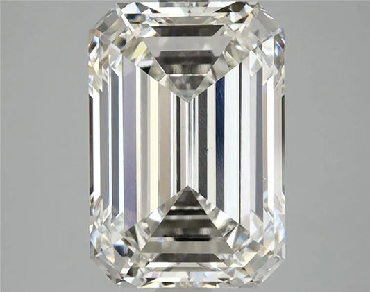 3.87ct Emerald Lab Grown Diamond (Colour F, Clarity VS1, IGI Certified)