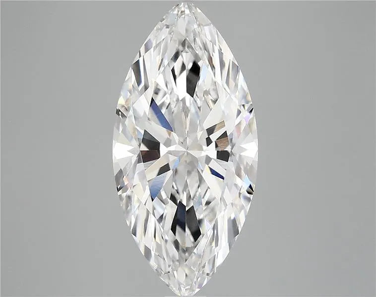 3.87ct Marquise Lab Grown Diamond (Colour E, Clarity VVS2, IGI Certified)