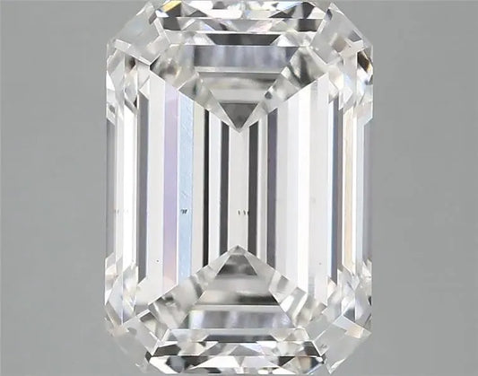 3.88ct Emerald Lab Grown Diamond (Colour F, Clarity VS2, IGI Certified)