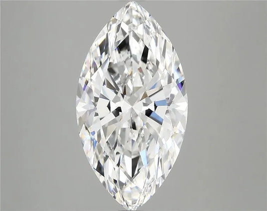 3.96ct Marquise Lab Grown Diamond (Colour E, Clarity VVS2, IGI Certified)