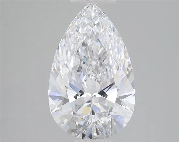 4.00ct Pear Lab Grown Diamond (Colour E, Clarity VVS2, IGI Certified)