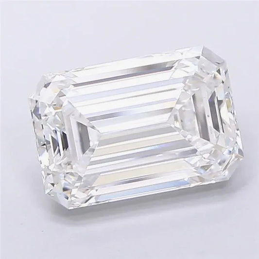 4.01ct Emerald Lab Grown Diamond (Colour E, Clarity VVS2, IGI Certified)