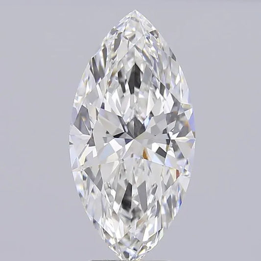 4.01ct Marquise Lab Grown Diamond (Colour E, Clarity VVS2, IGI Certified)