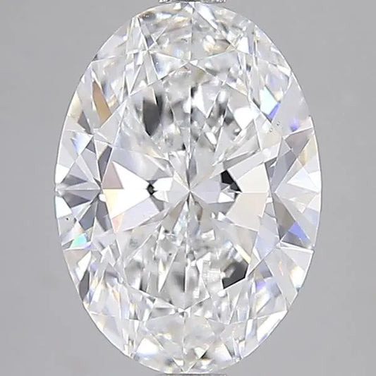 4.01ct Oval Lab Grown Diamond (Colour E, Clarity VS1, IGI Certified)