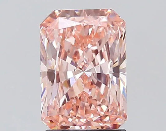 4.01ct Radiant Lab Grown Diamond (Colour Fancy Intense Pink, Clarity VVS2, IGI Certified)