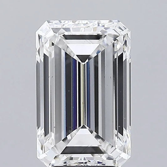 4.02ct Emerald Lab Grown Diamond (Colour F, Clarity VS2, IGI Certified)
