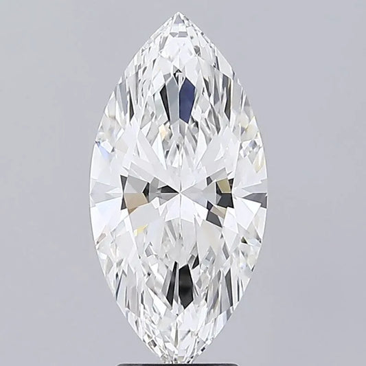 4.03ct Marquise Lab Grown Diamond (Colour G, Clarity VVS2, IGI Certified)