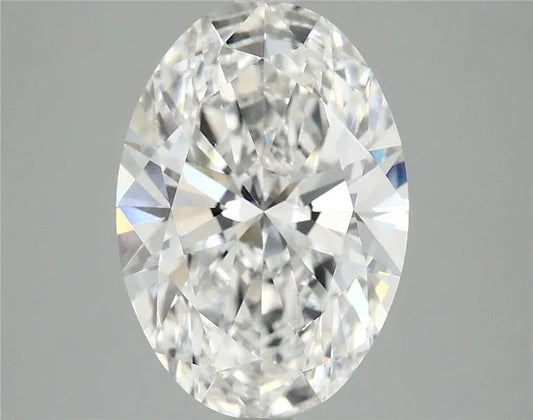 4.03ct Oval Lab Grown Diamond (Colour E, Clarity VS1, IGI Certified)
