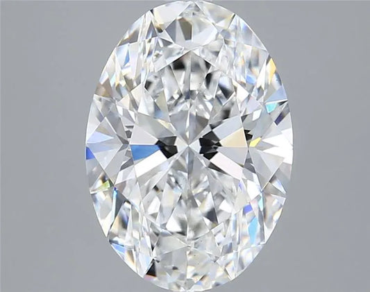 4.04ct Oval Lab Grown Diamond (Colour E, Clarity VS1, IGI Certified)