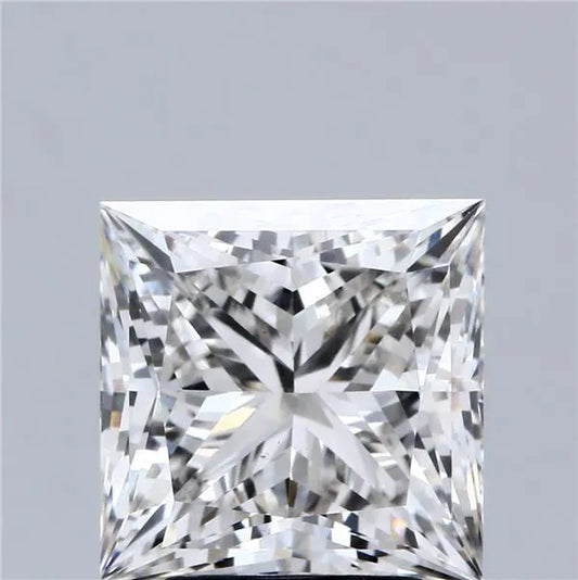 4.04ct Princess Lab Grown Diamond (Colour H, Clarity VVS2, IGI Certified)