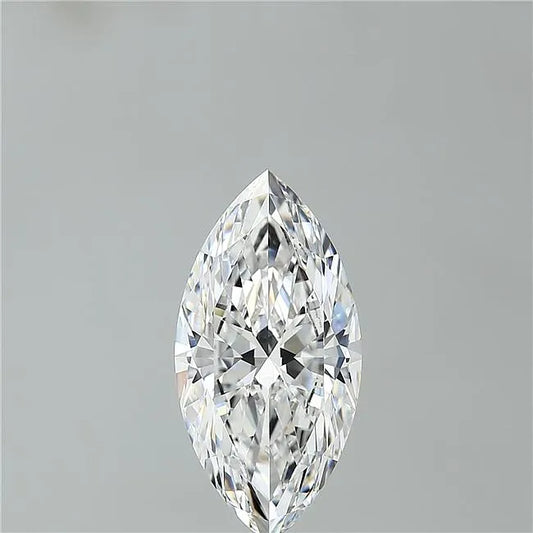 4.05ct Marquise Lab Grown Diamond (Colour E, Clarity VVS1, IGI Certified)