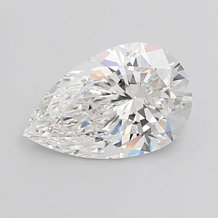 4.07ct Pear Lab Grown Diamond (Colour F, Clarity VVS2, IGI Certified)