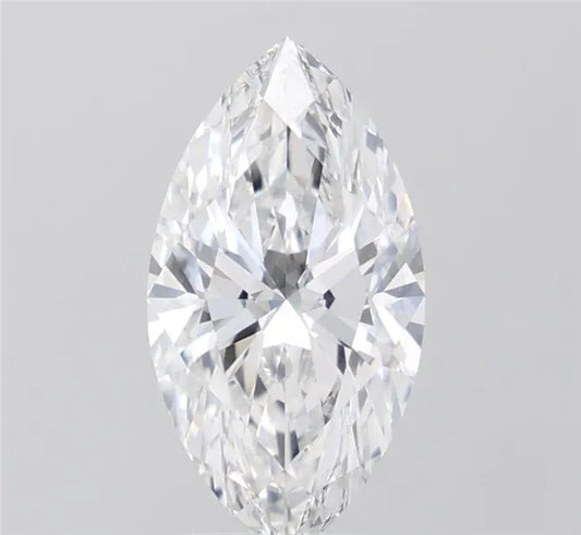 4.09ct Marquise Lab Grown Diamond (Colour E, Clarity VVS2, IGI Certified)