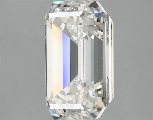 4.10ct Emerald Lab Grown Diamond (Colour H, Clarity VS1, IGI Certified)