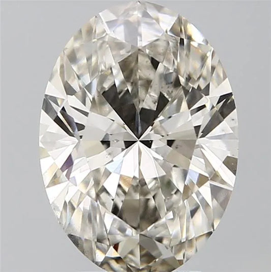 4.16ct Oval Lab Grown Diamond (Colour I, Clarity VS2, IGI Certified)