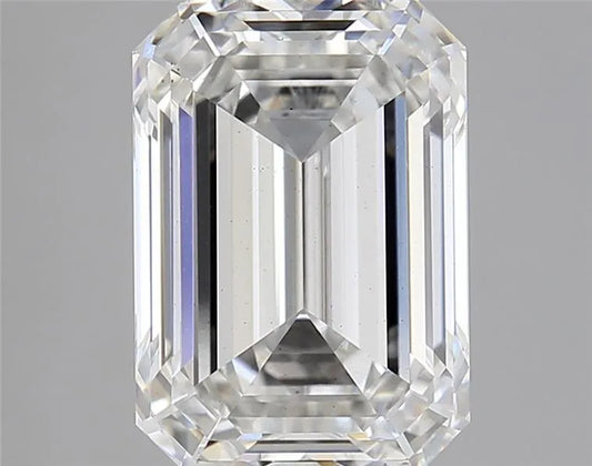 4.17ct Emerald Lab Grown Diamond (Colour H, Clarity VS2, IGI Certified)