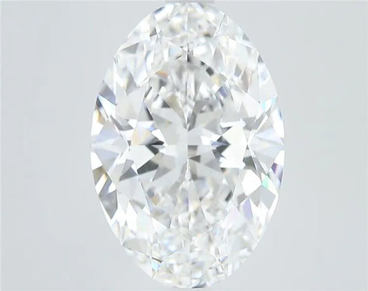 4.56ct Oval Lab Grown Diamond (Colour E, Clarity VVS2, IGI Certified)