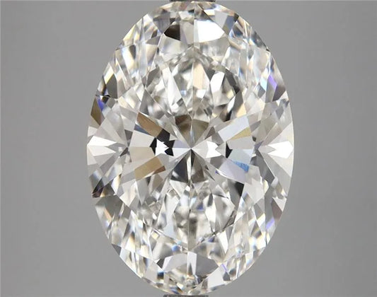 4.65ct Oval Lab Grown Diamond (Colour G, Clarity VVS1, IGI Certified)