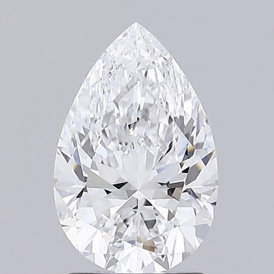 4.74ct Pear Lab Grown Diamond (Colour F, Clarity VVS1, IGI Certified)