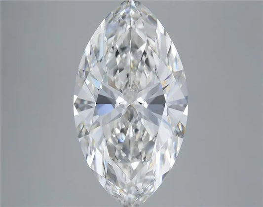 4.80ct Marquise Lab Grown Diamond (Colour F, Clarity VS2, IGI Certified)
