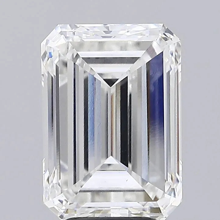 5.00ct Emerald Lab Grown Diamond (Colour F, Clarity VS1, IGI Certified)