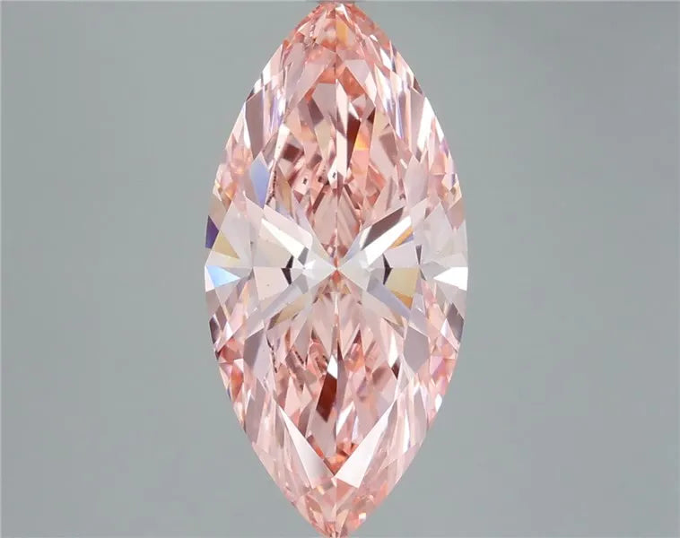 5.00ct Marquise Lab Grown Diamond (Colour Fancy Vivid Pink, Clarity VS1, IGI Certified)
